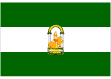 Bandera con escudo