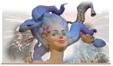 Fallas de Valencia.