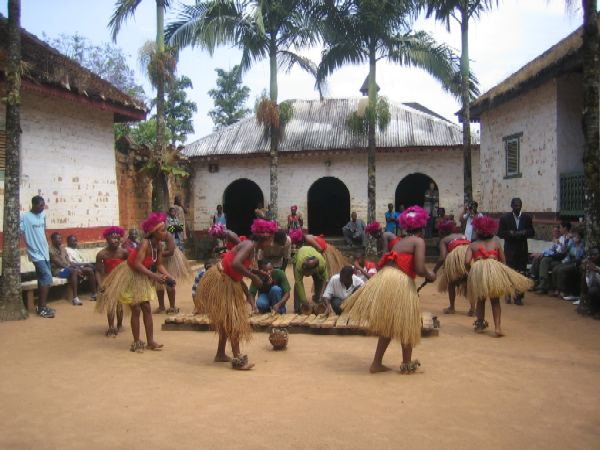 danza poblado de Bafut