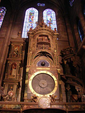 Reloj de la Catedral de Estrasburgo.