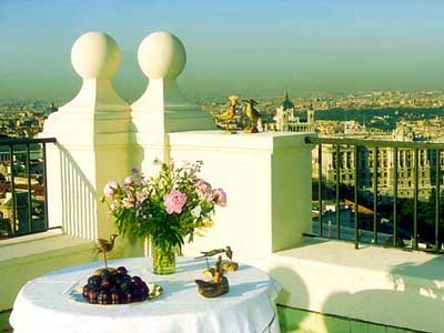 Vista desde una terraza del hotel