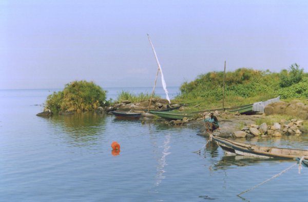 Orilla del Lago Victoria en Kisumu