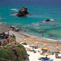 Playa la Cala en la Costa Mediterrneo