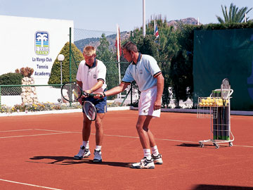 Our dedicated professional tennis coaches are also available for private lessons
