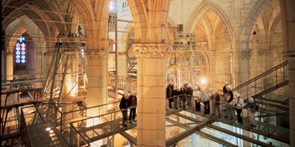 Imagen interior de la Catedral de Santa Mara