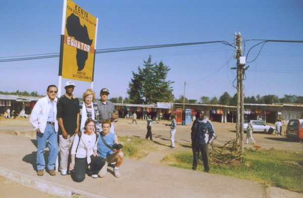 Punto del Ecuador en Sweetwater/Nanyuki